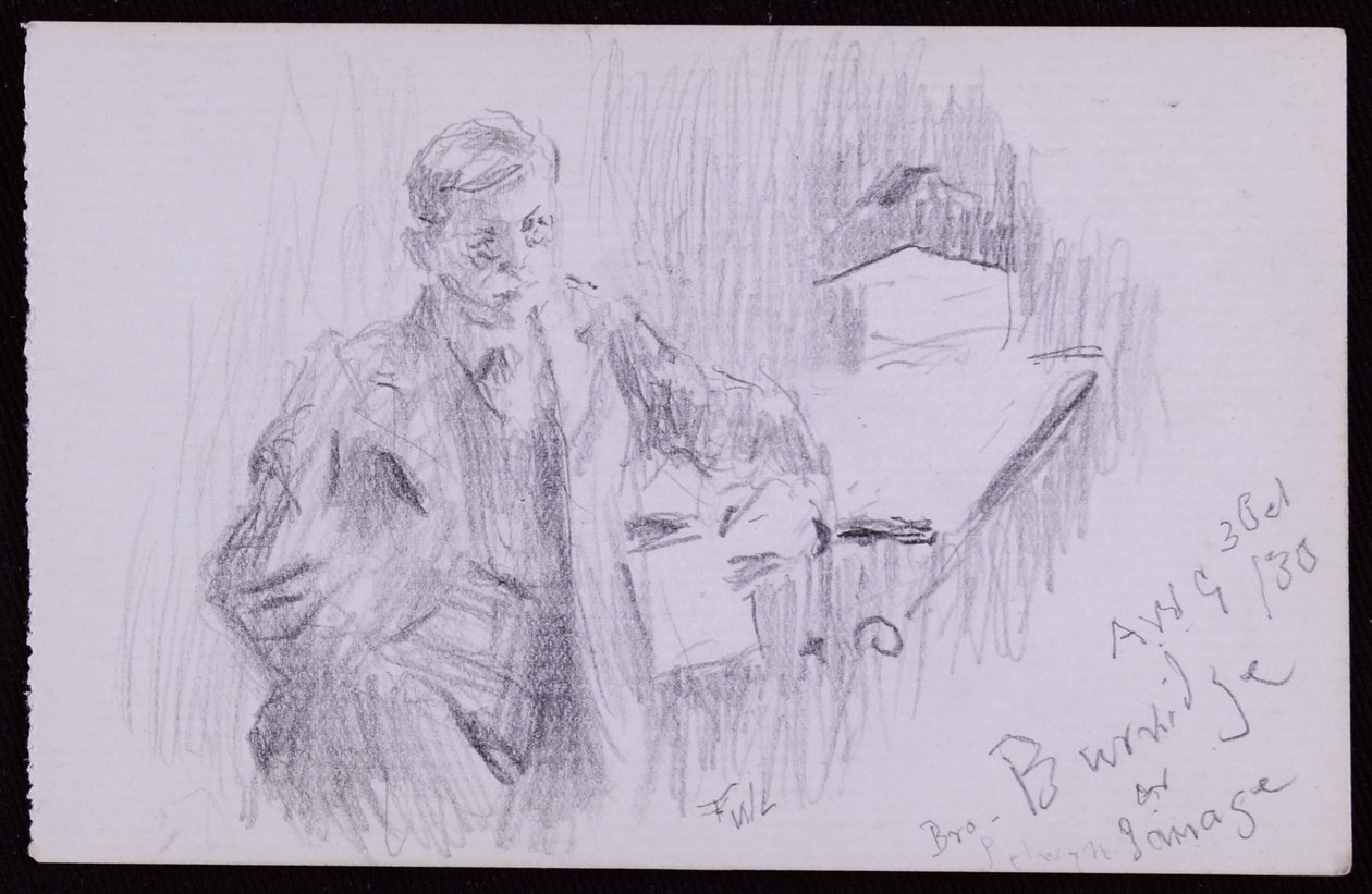 Retrato de FV Burridge de Francis Wilfred Lawson