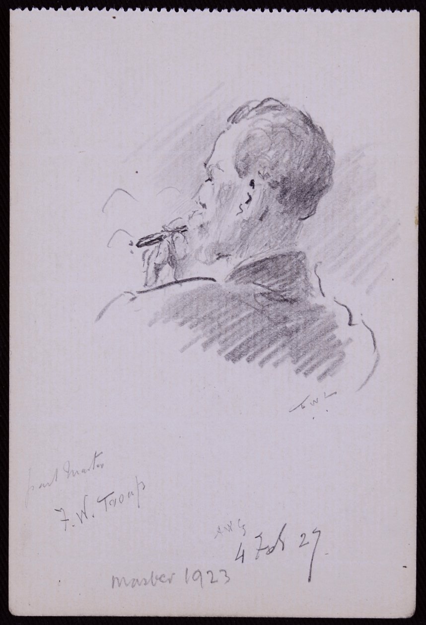 Retrato de Francis Troup de Francis Wilfred Lawson