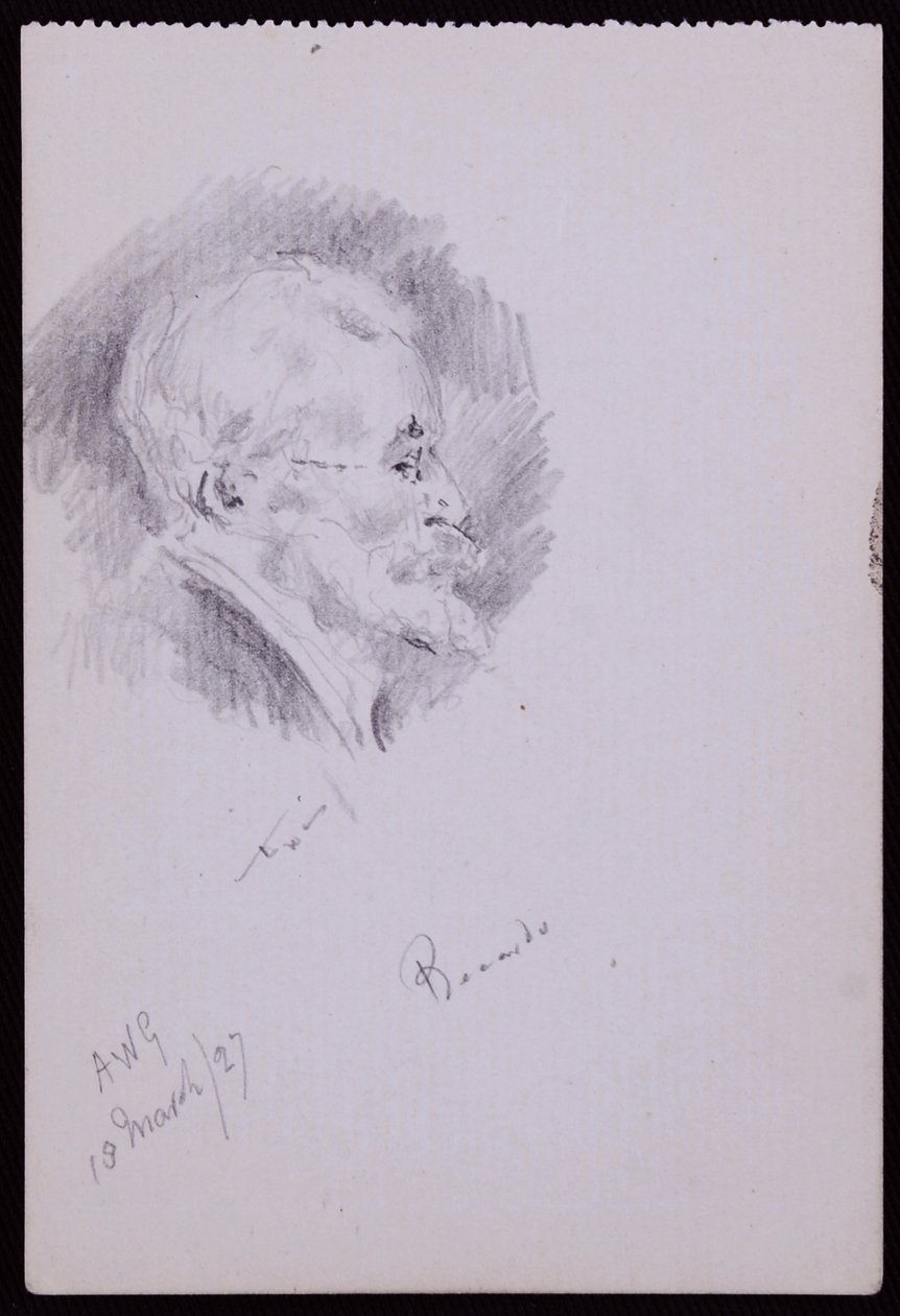 Retrato de Halsey Ricardo de Francis Wilfred Lawson