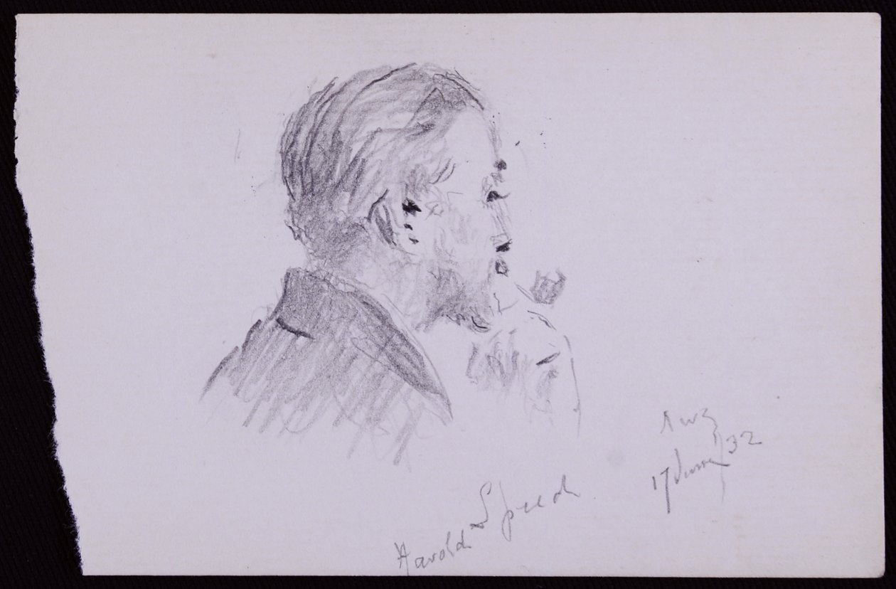 Retrato de Harold Speed de Francis Wilfred Lawson