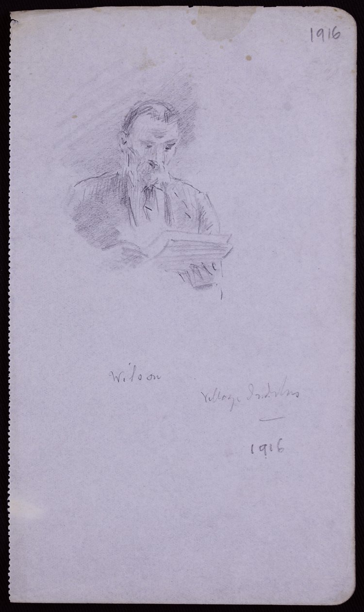 Retrato de Henry Wilson de Francis Wilfred Lawson