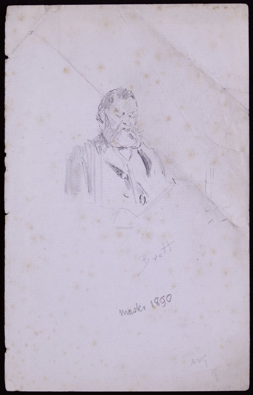 Retrato de John Brett de Francis Wilfred Lawson