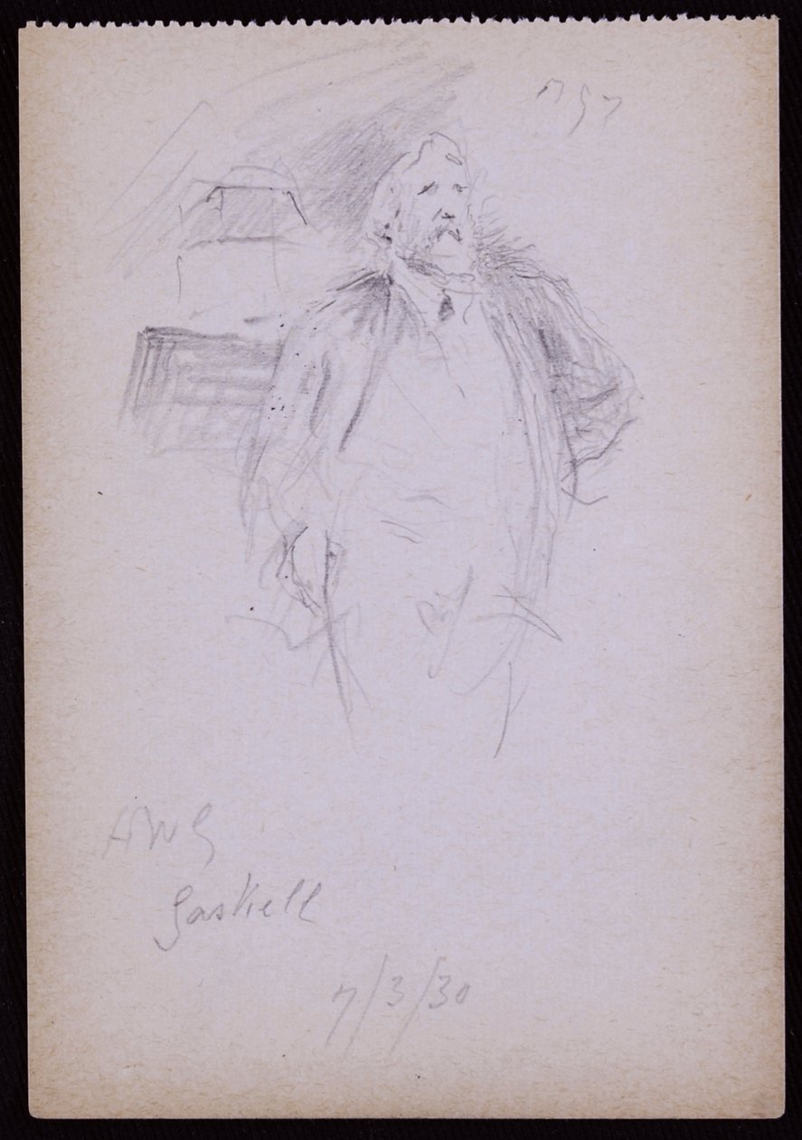 Retrato de Percival Gaskell de Francis Wilfred Lawson