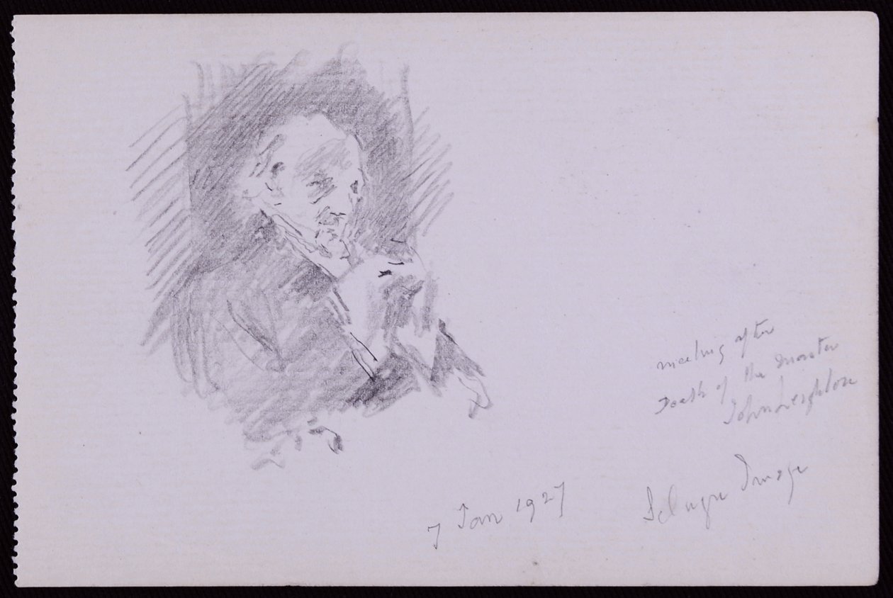 Imagem do retrato de Selwyn de Francis Wilfred Lawson