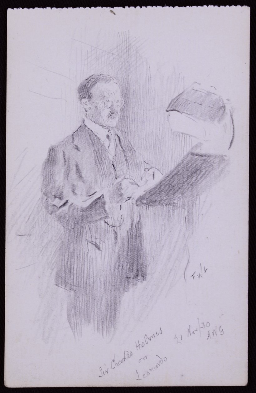 Retrato de Sir Charles Holmes de Francis Wilfred Lawson