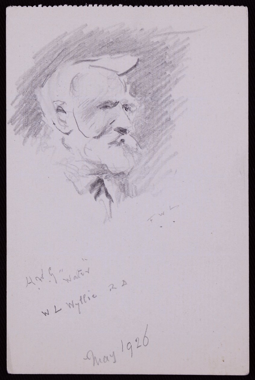 Retrato de WL Wyllie de Francis Wilfred Lawson