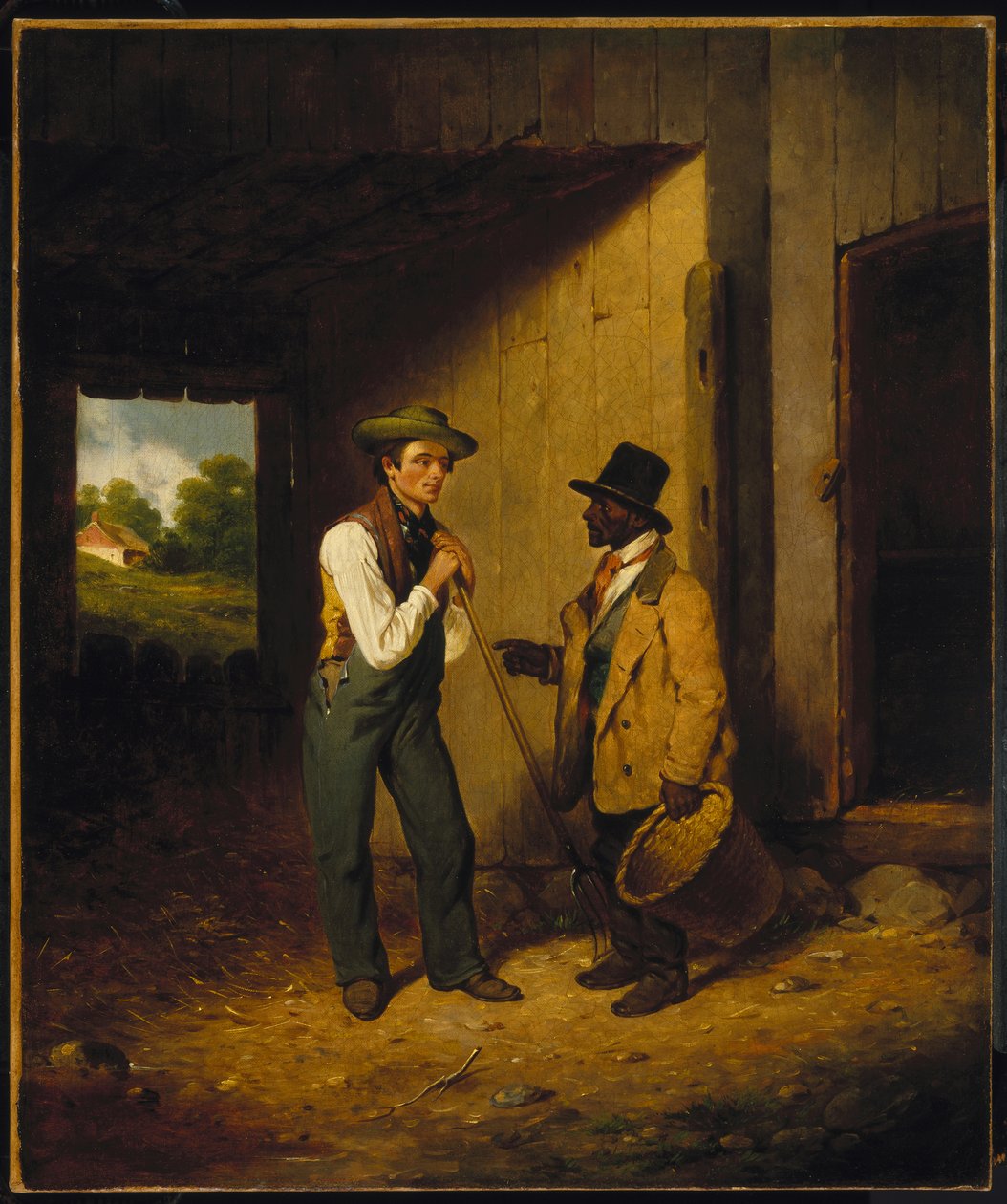 Todos falam e não trabalham de Francis William Edmonds