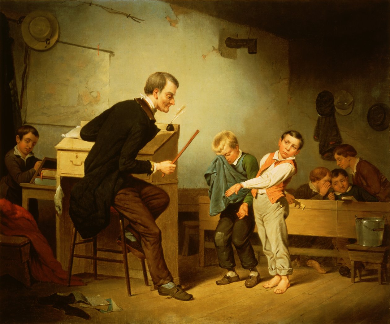 Alunos a serem castigados de Francis William Edmonds