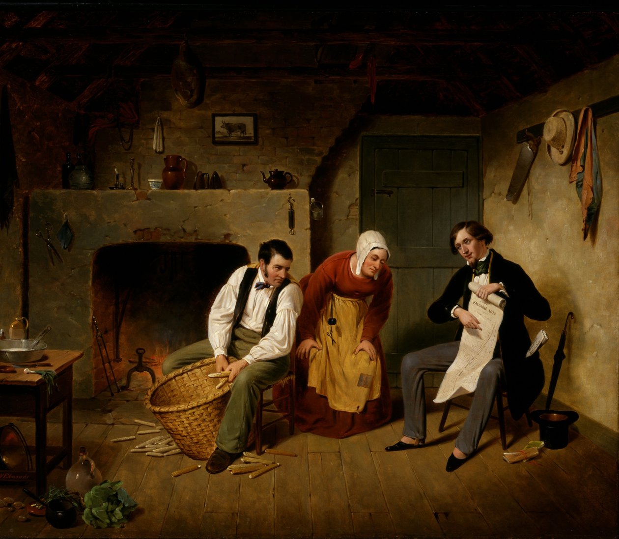 O Especulador de Francis William Edmonds