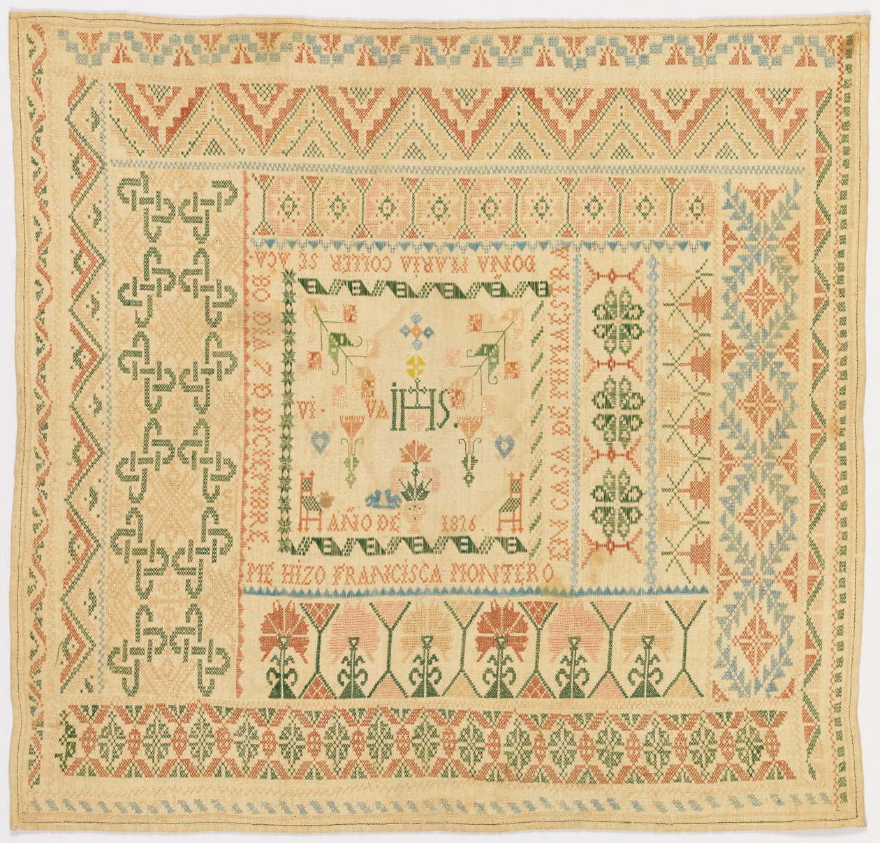 Sampler de Francisca Montero