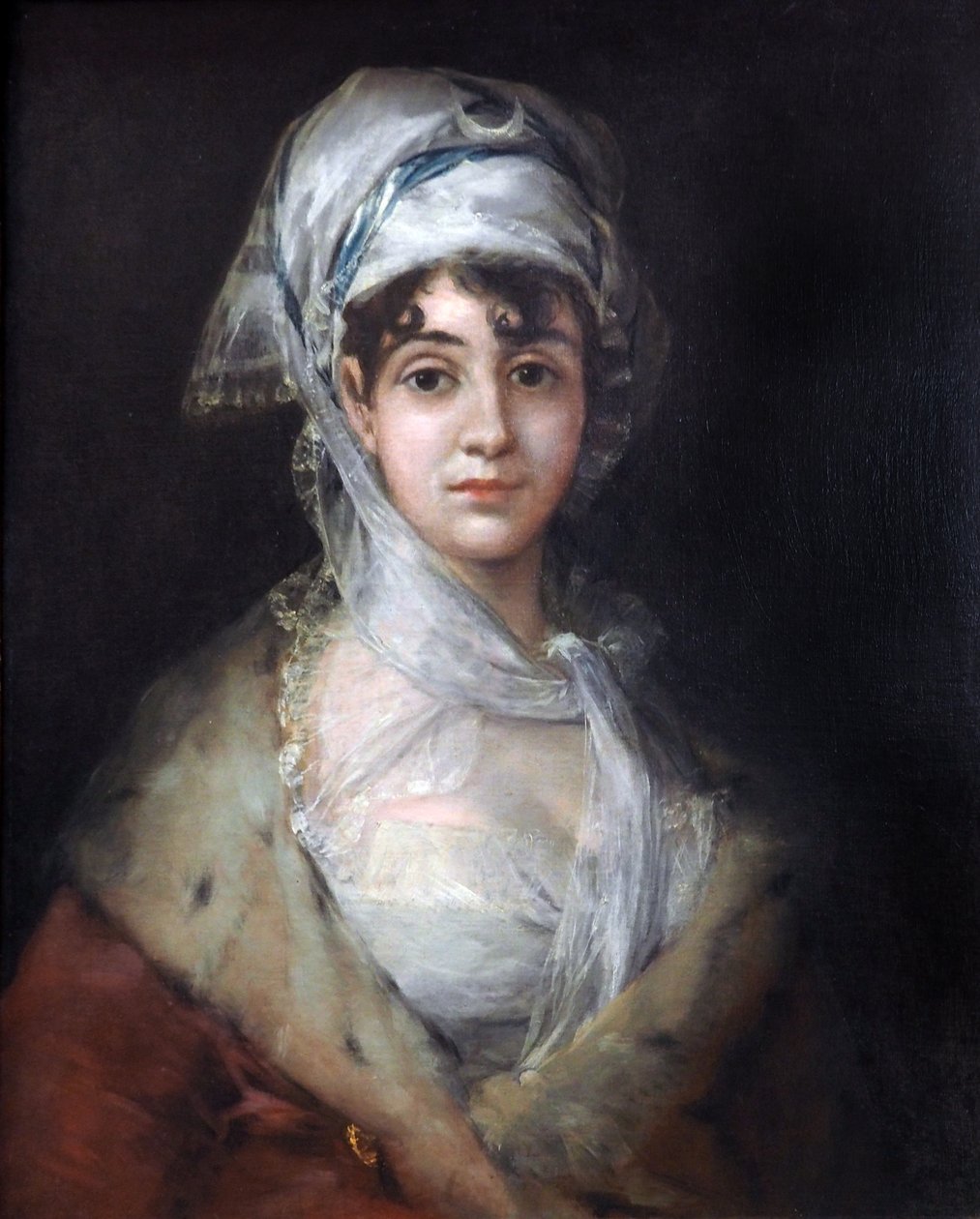 Antonia-Zarate Petersburg Eremitage de Francisco de Goya