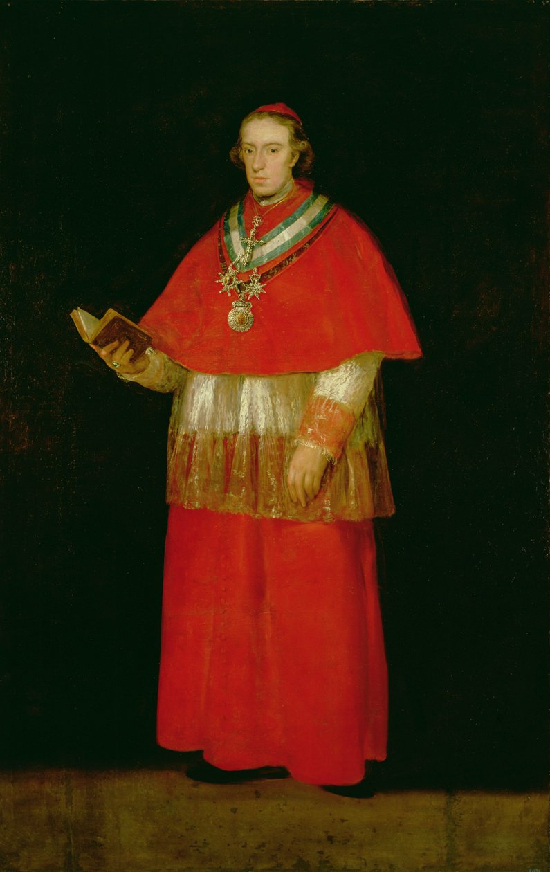 Cardeal Don Luis de Bourbon (1777-1823), c.1800 de Francisco de Goya