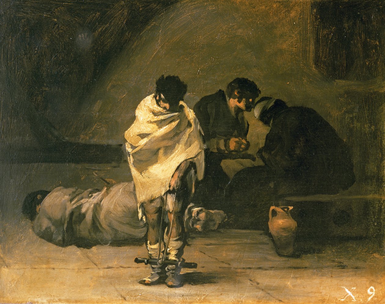 Confissão na prisão de Francisco de Goya