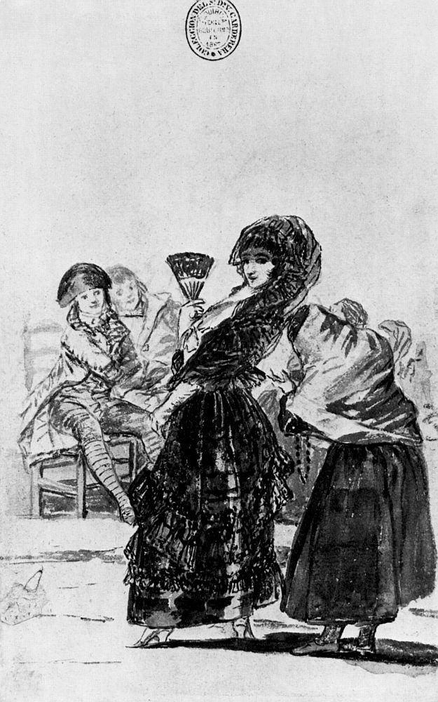 Desenho de Francisco de Goya