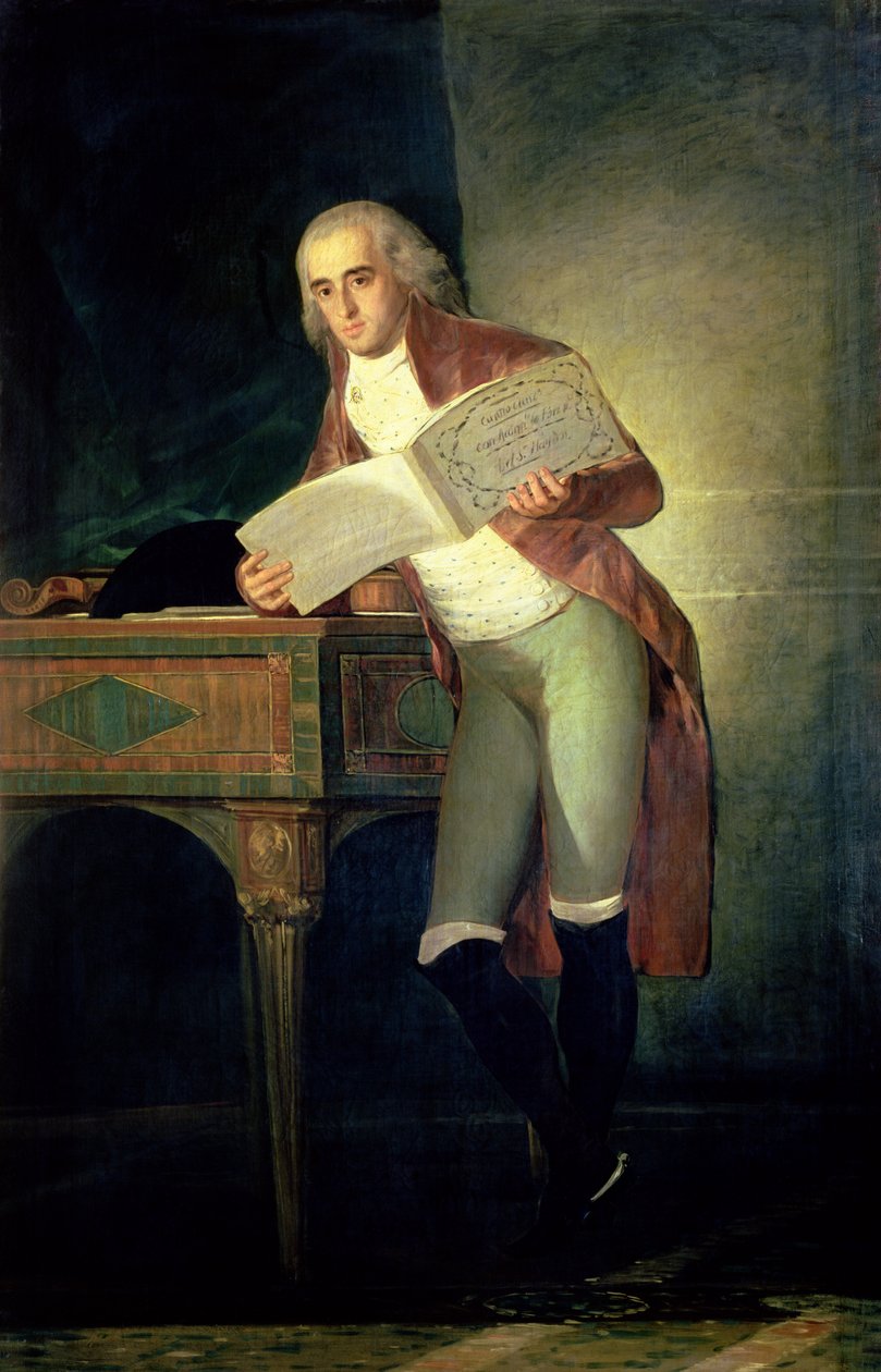 Dom José Álvarez de Toledo e Gonzaga, XIII Duque de Alba e XI Marques de Villafranca, 1795 de Francisco de Goya