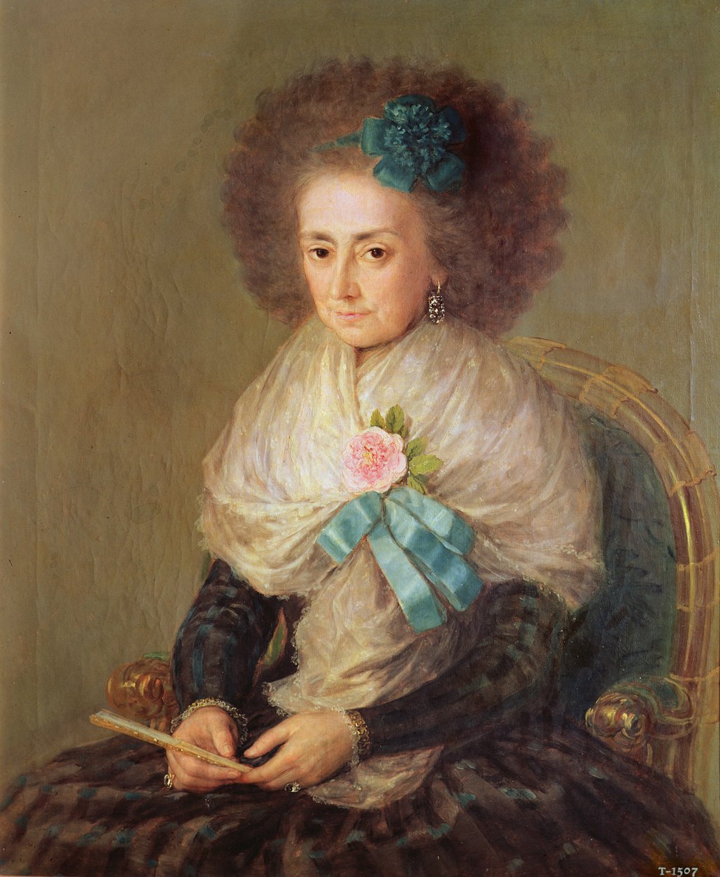 Dona Maria Antonia Gonzaga (1735-1801) Marquesa de Villafranca de Francisco de Goya