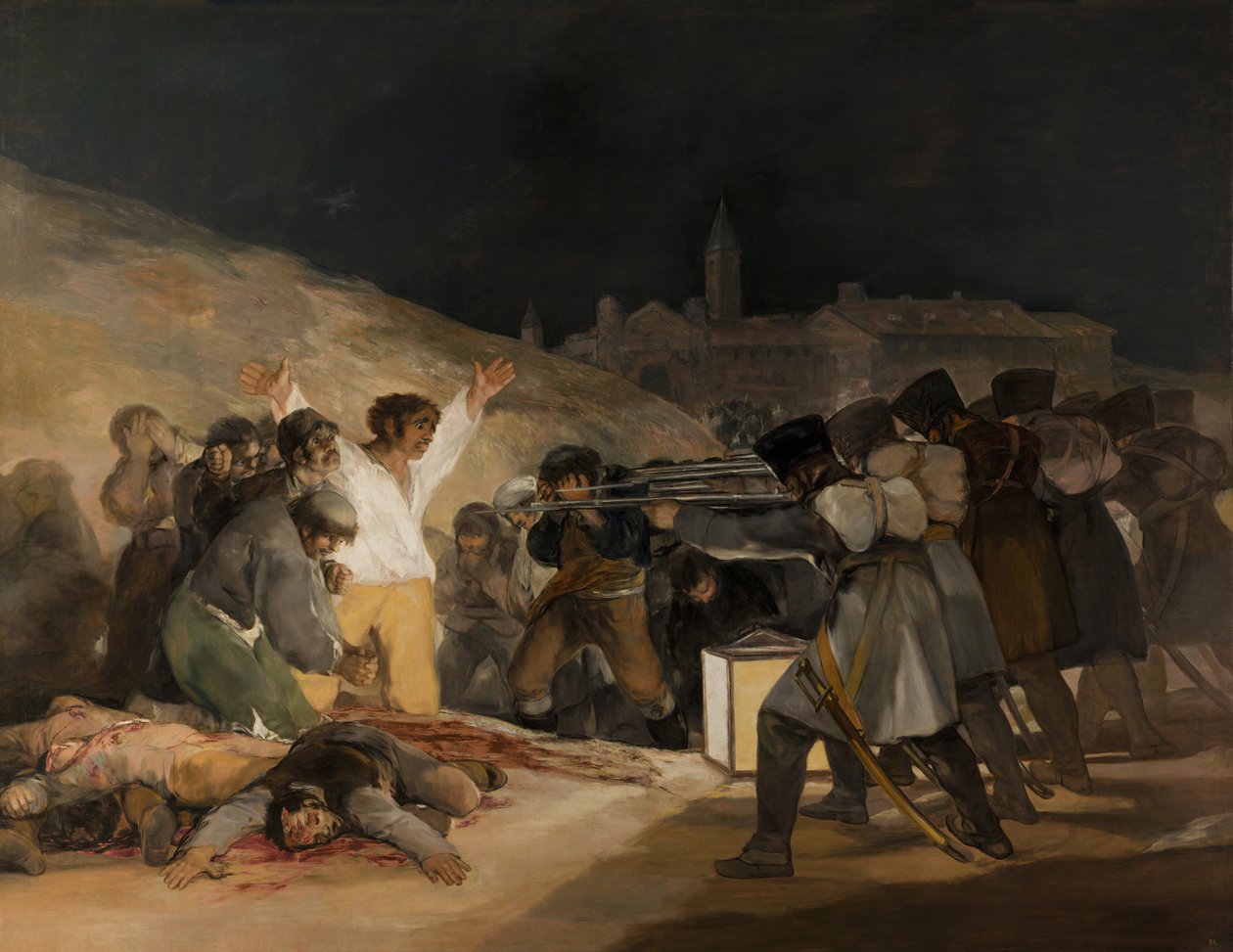 Os três de maio de Francisco de Goya