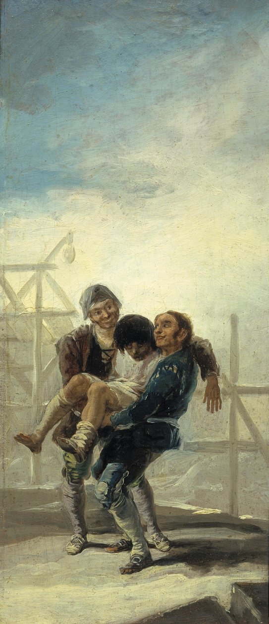 O pedreiro bêbado de Francisco de Goya