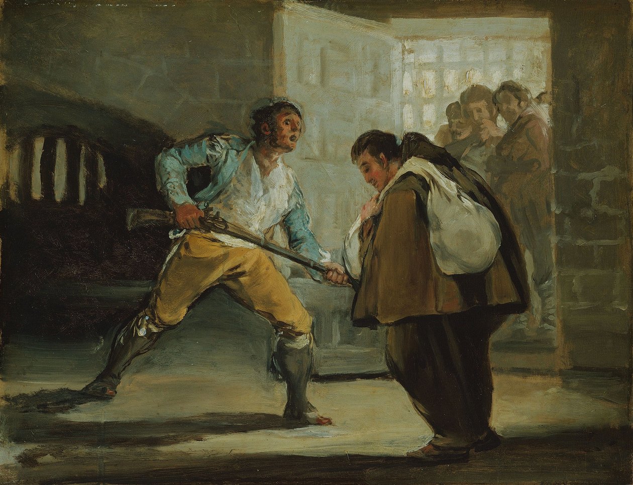 Friar Pedro  de Francisco de Goya