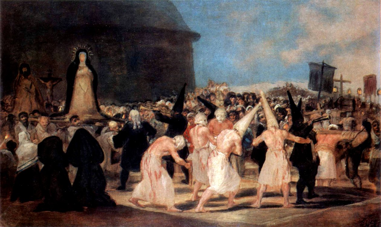 Geissler procissão de Francisco de Goya
