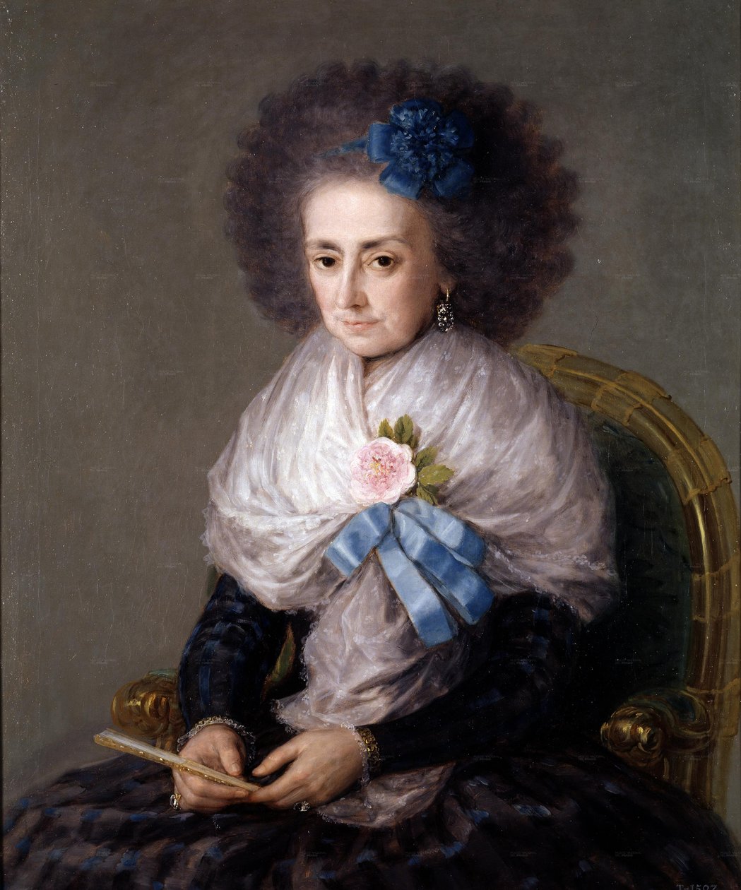 A viúva Marquesa de Villafranca de Francisco de Goya