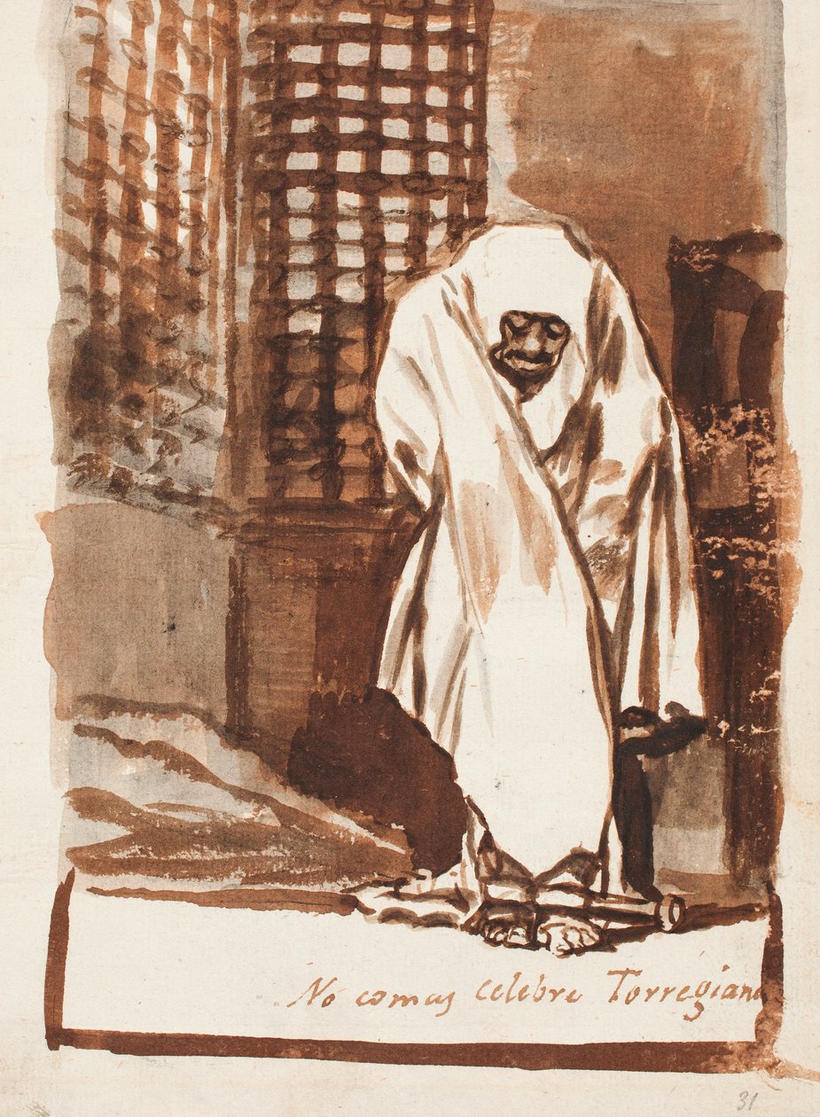 Não coma comemorar Torrigiano de Francisco de Goya
