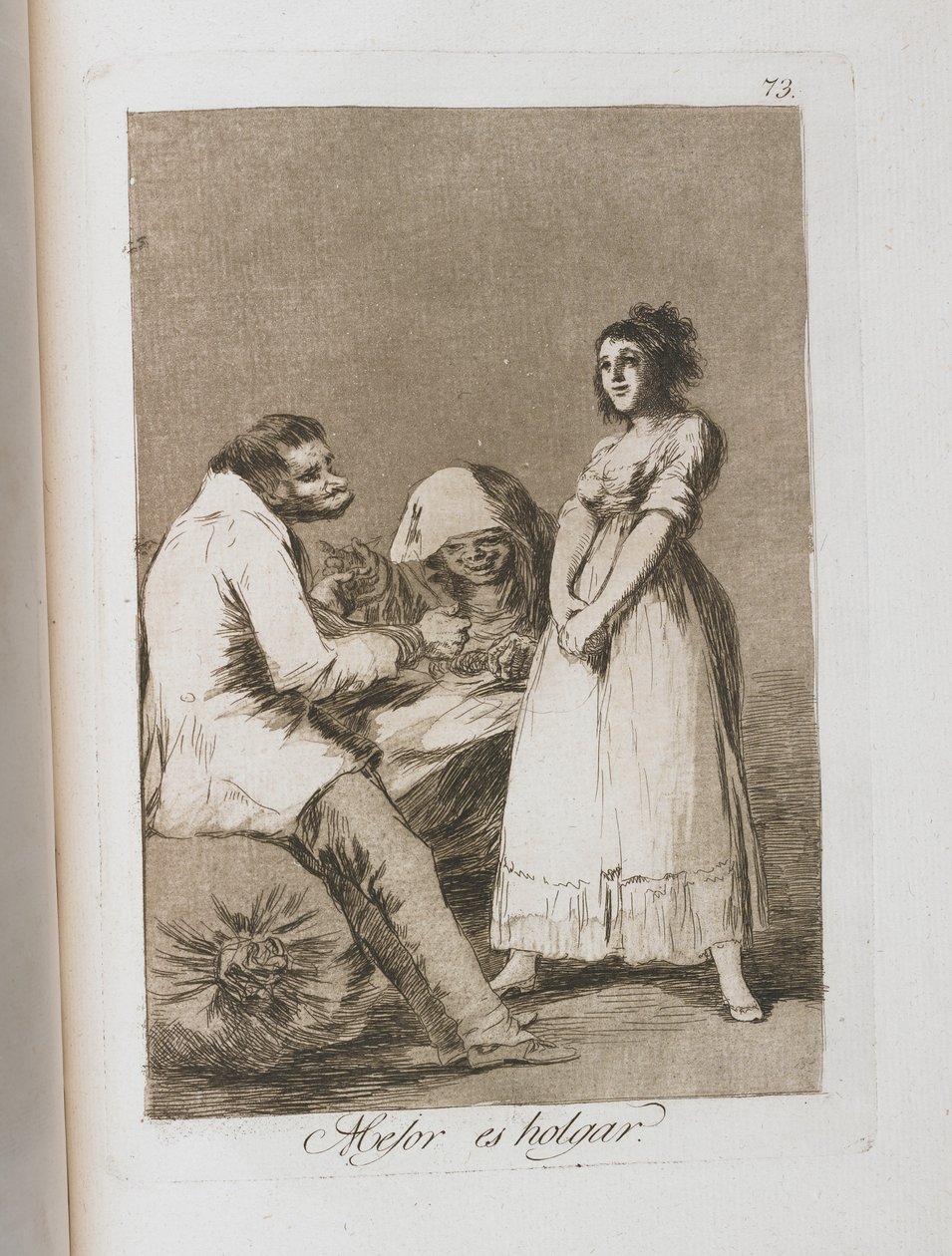 Prato de Los Caprichos, 1797-1798 de Francisco de Goya