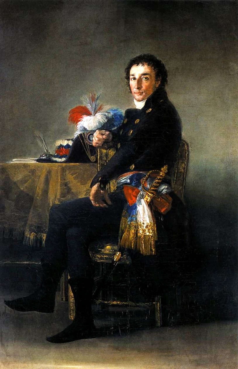 Retrato de Ferdinand Guillemardet de Francisco de Goya