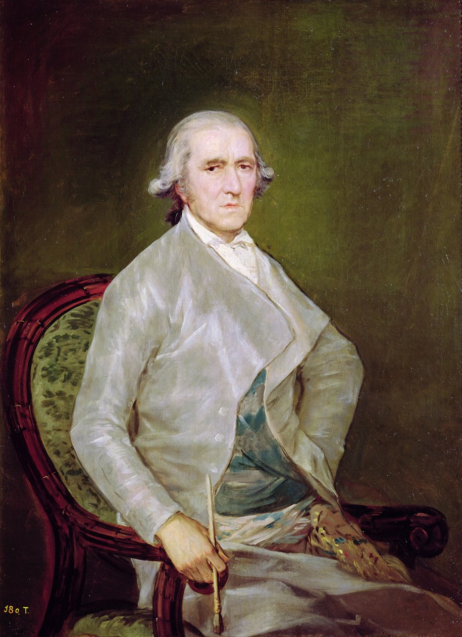 Retrato de Francisco Bayeu y Subias, 1795 de Francisco de Goya