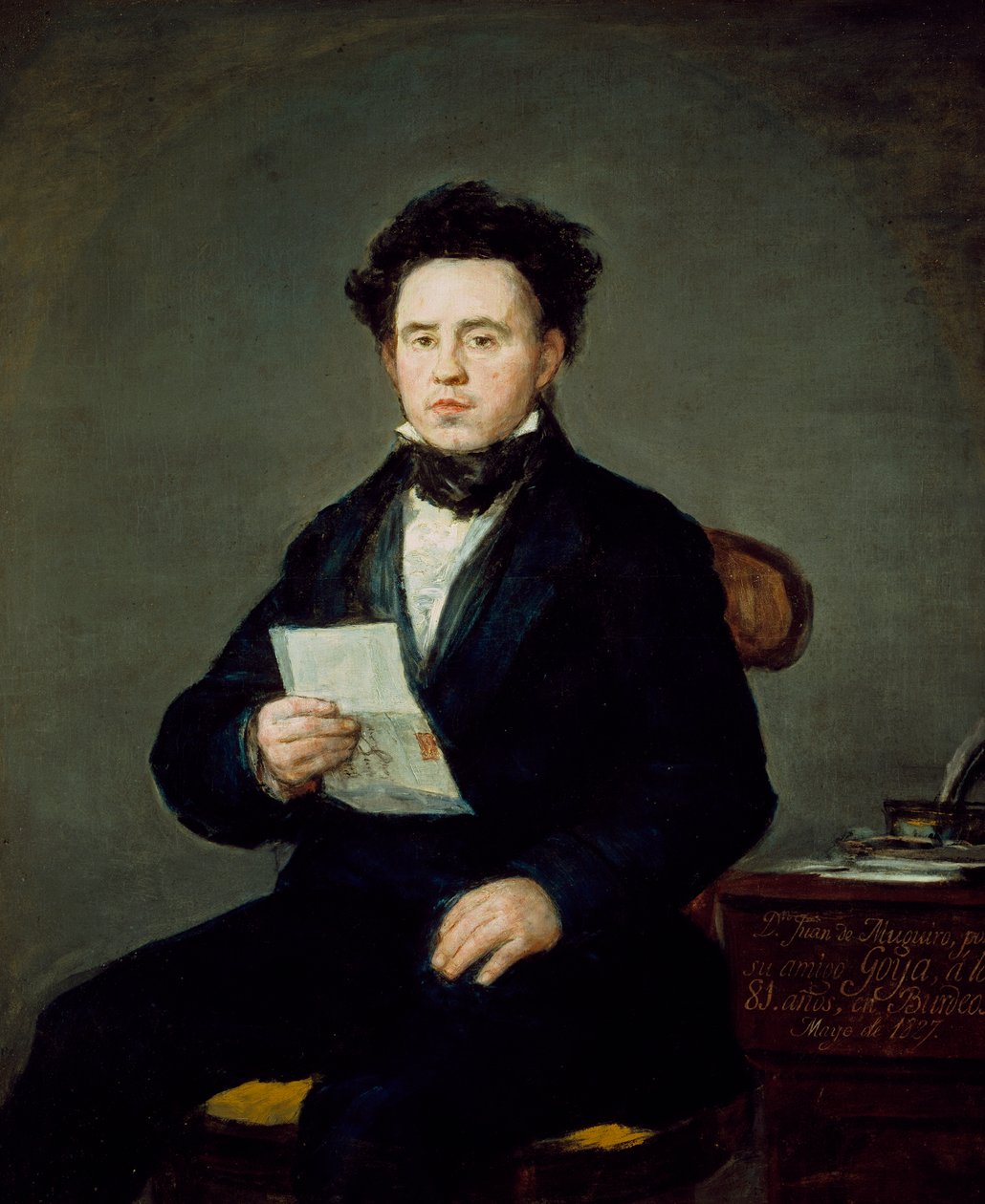 Retrato de Juan Bautista de Muguiro de Francisco de Goya
