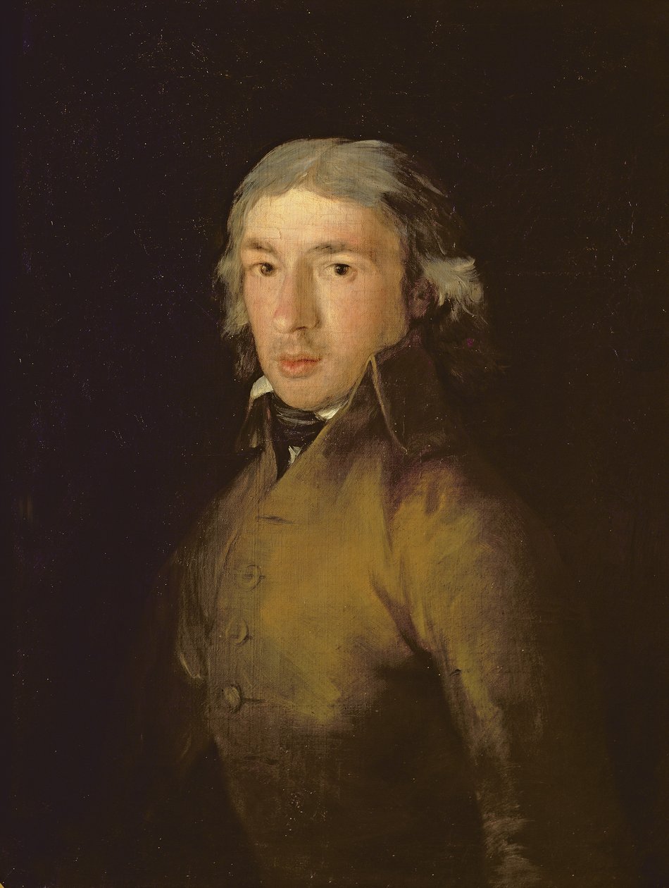Portrait of Leandro Fernandez de Moratin (1760-1828)  de Francisco de Goya