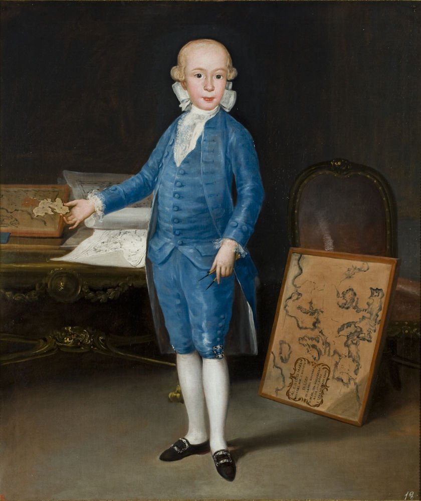 Retrato de Luis María de Borbón y Vallabriga de Francisco de Goya