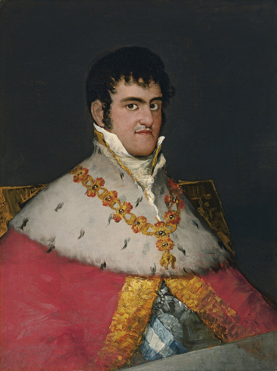 Retrato de Fernando VII de Francisco de Goya