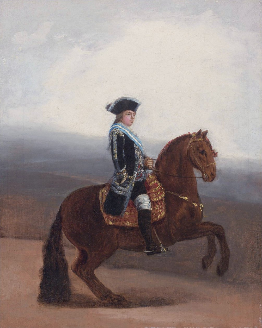 Retrato equestre de Manuel Godoy de Francisco de Goya