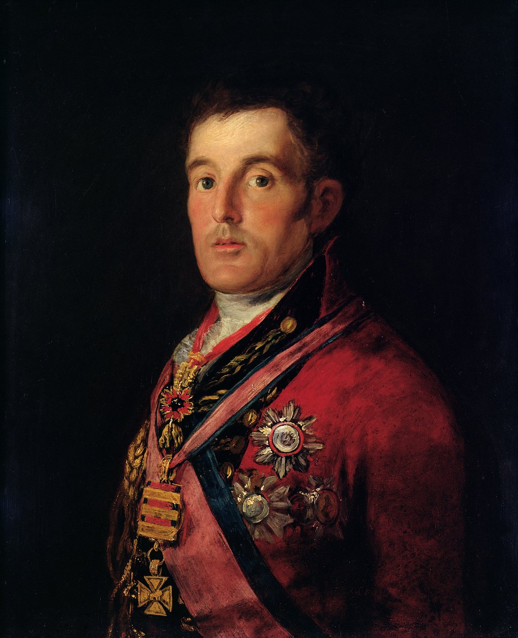 O duque de Wellington (1769-1852) 1812-14 de Francisco de Goya