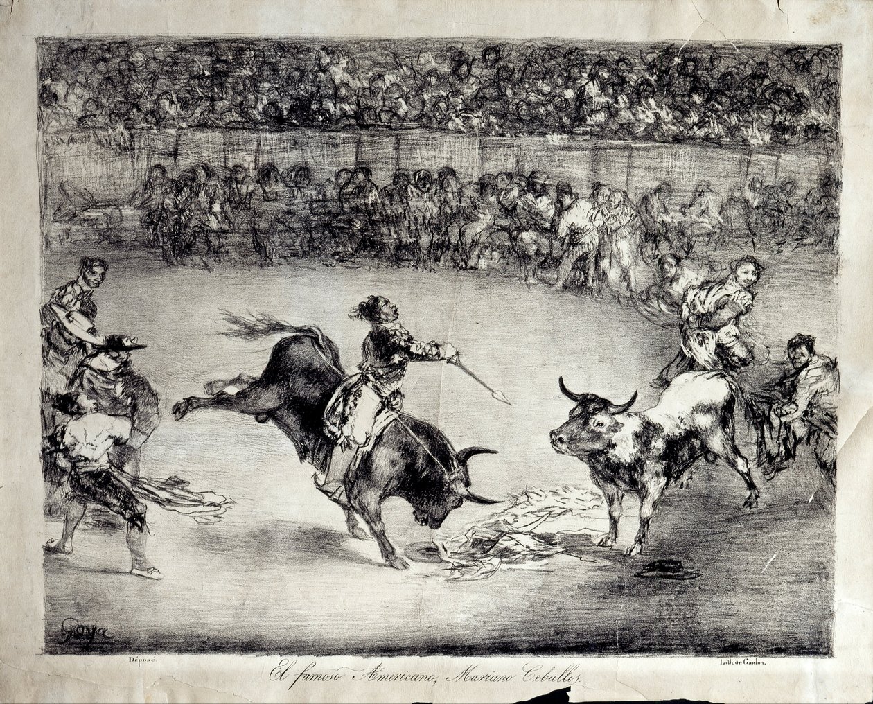 O famoso americano, Mariano Ceballos de Francisco de Goya