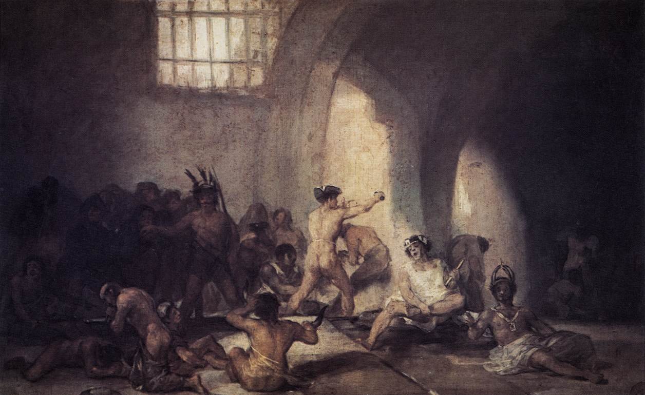 The Madhouse de Francisco de Goya
