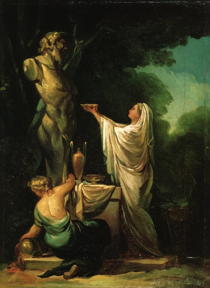 O Sacrifício ao Priapo de Francisco de Goya
