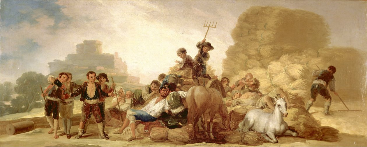 O Piso Debulhador de Francisco de Goya
