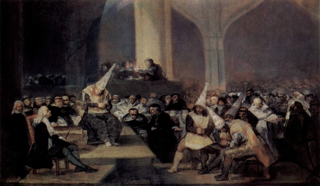 O Tribunal der Inquisição de Francisco de Goya