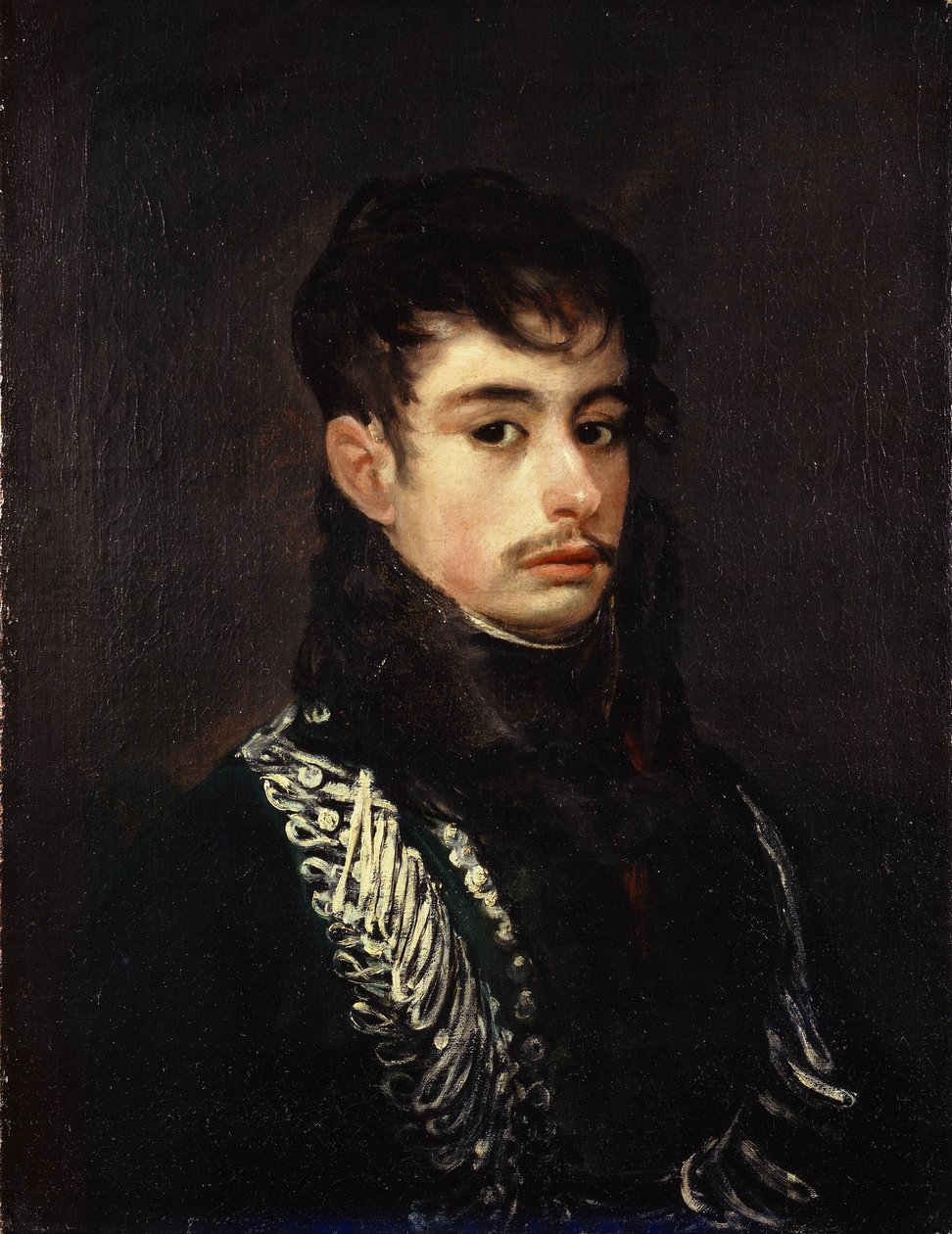 Um oficial de Francisco de Goya