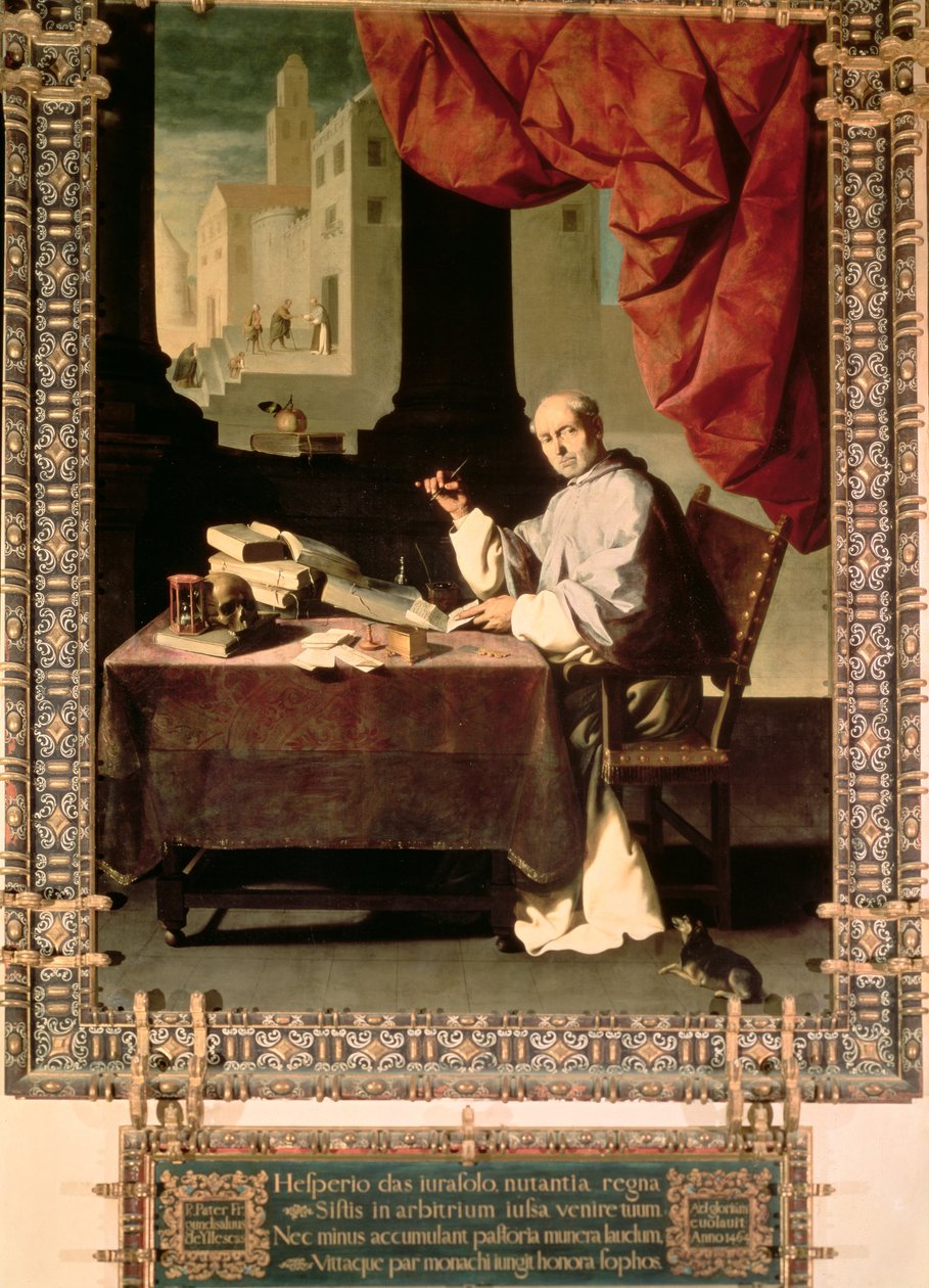 Padre Gonzalo de Illescos de Francisco de Zurbaran
