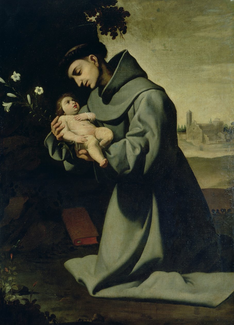 Santo Antônio de Pádua de Francisco de Zurbaran