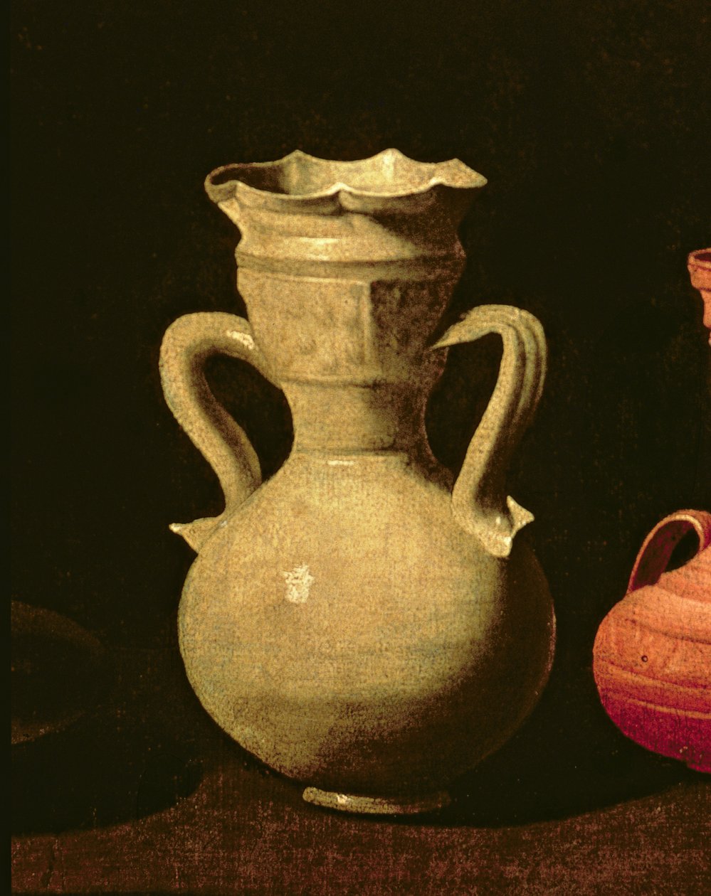 Ainda vida (detalhe de 38737) de Francisco de Zurbaran