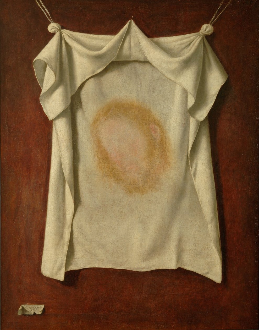 O rosto santo de Francisco de Zurbaran