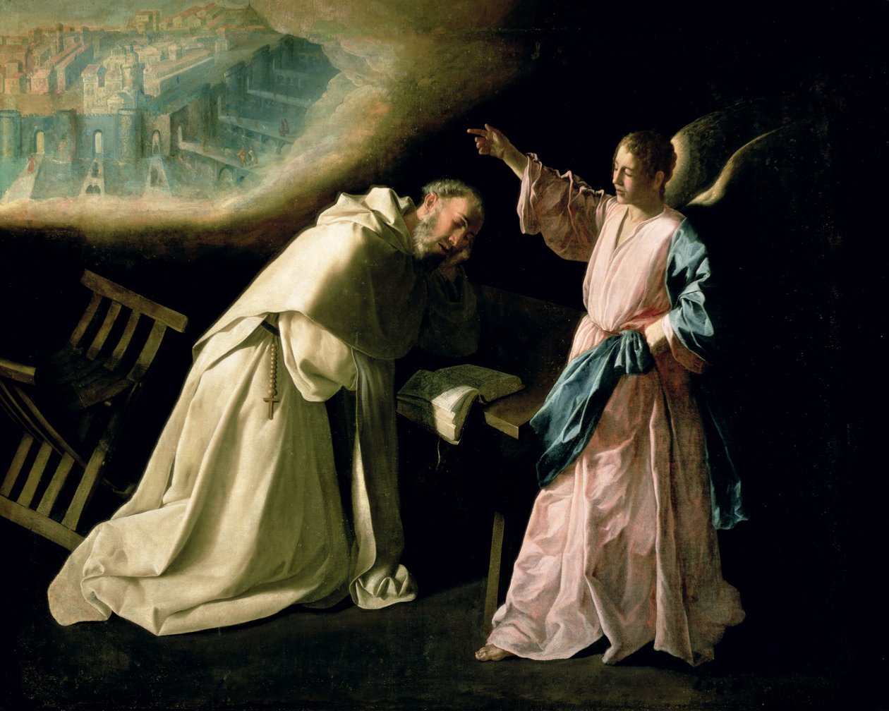 Visão de São Pedro Nolasco, 1629 de Francisco de Zurbaran