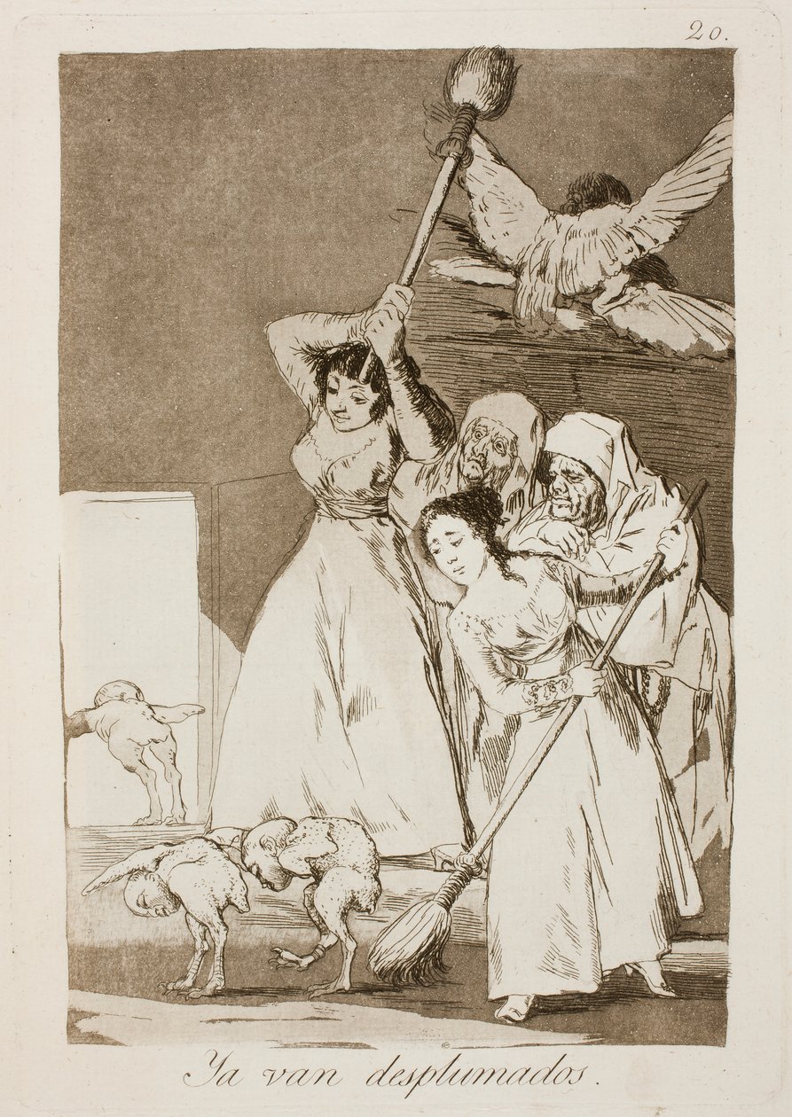 Eles já estão depenados de Francisco de Goya