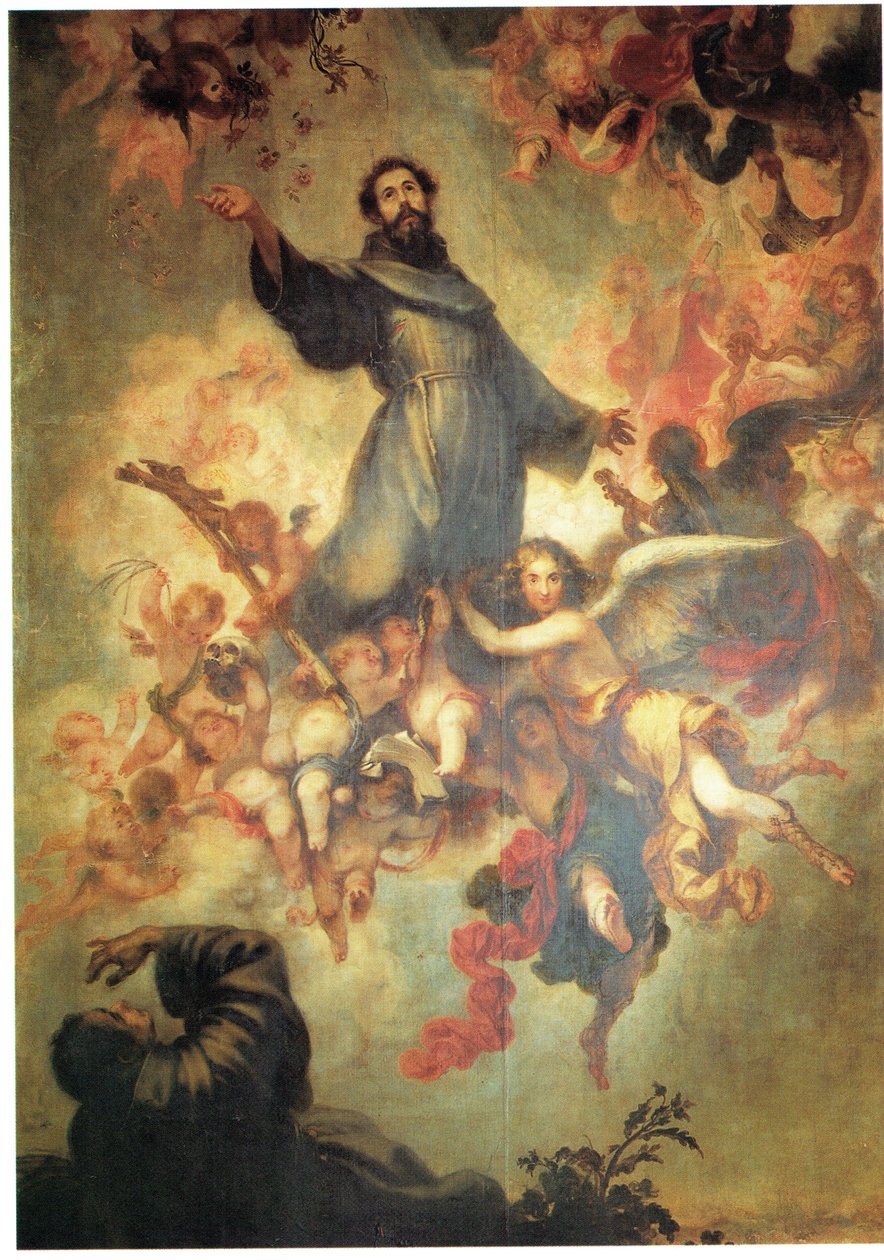 A apoteose de São Francisco de Assis de Francisco Herrera the Younger  