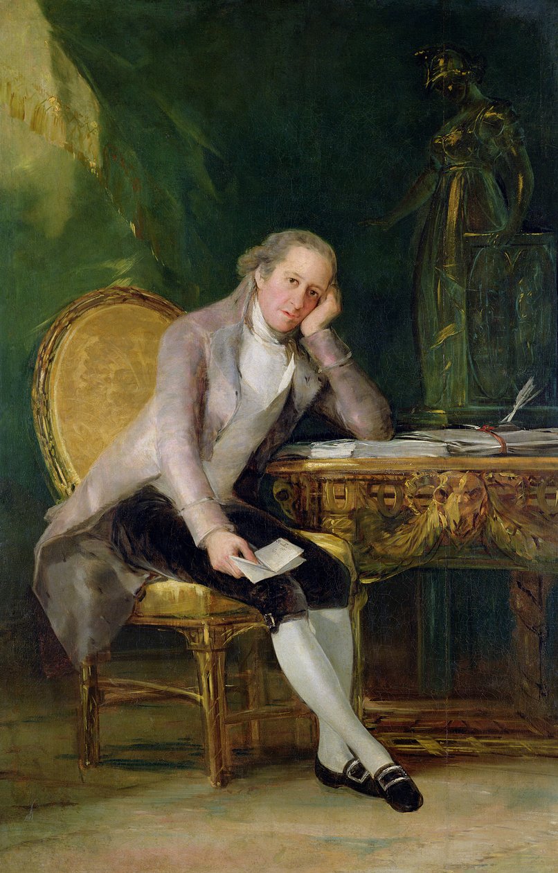 Gaspar Melchor de Jovellanos, 1797-98 de Francisco de Goya