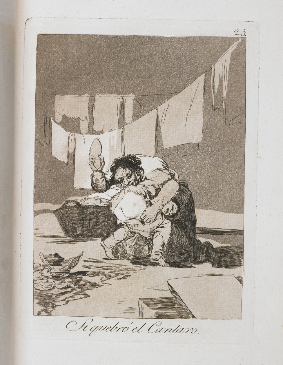 Prato de Los Caprichos, 1797-1798 de Francisco de Goya